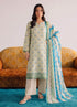 Elysian Lawn 3PC Unstitched Suit 36-De-14