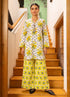 Unstitched Digital Printed Slub Linen 2Pc Vol-1-De-09