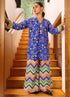 Unstitched Digital Printed Slub Linen 2Pc Vol-1-De-02