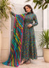 Unstitched Summer Lawn 3pc Suit 106