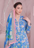Unstitched Summer Lawn 3pc Suit