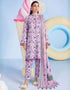 Unstitched Premium 3pc Printed Lawn Suit