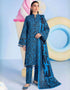 Unstitched Premium 3pc Printed Lawn Suit