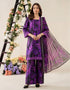 Unstitched 3pc Printed Lawn Suit